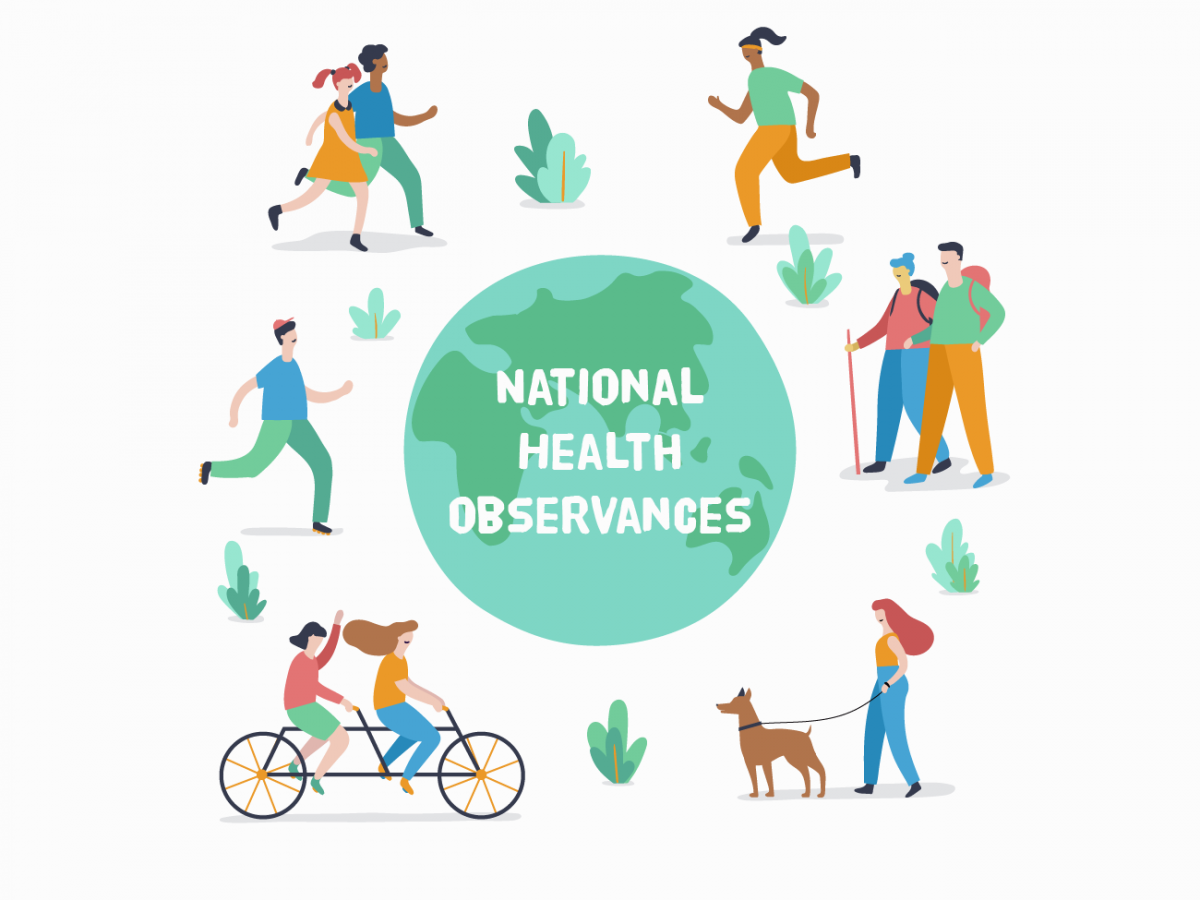 National Health Observance Calendar 2025 Janie Lisette